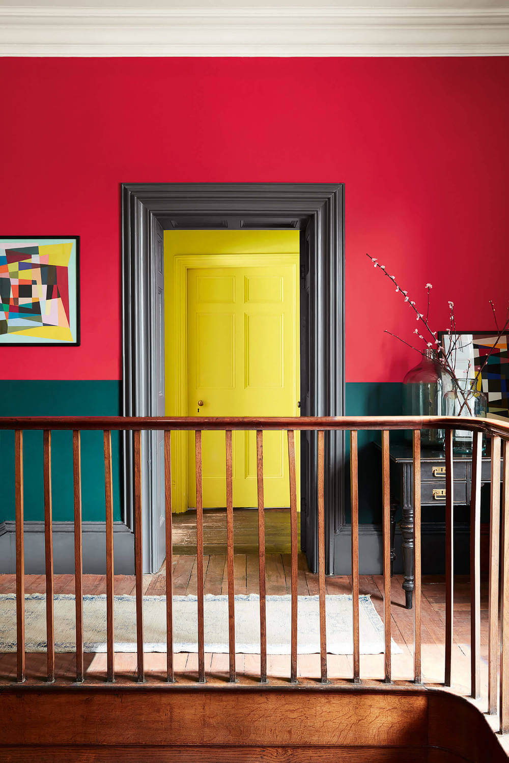 Little Greene Floor Paint Cape Red 279 - Archiefkleur 3